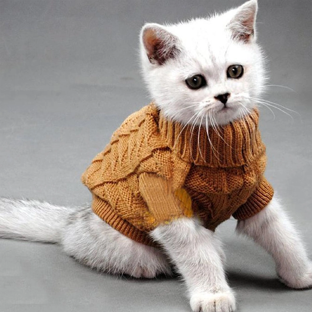 Comercio al por mayor ropa para perros personalizados de algodón en blanco multicolor suéter con capucha para perros en venta