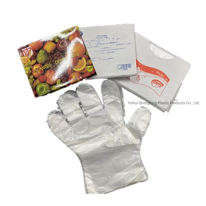 Household Food Glove Polythene Gloves HDPE Glove