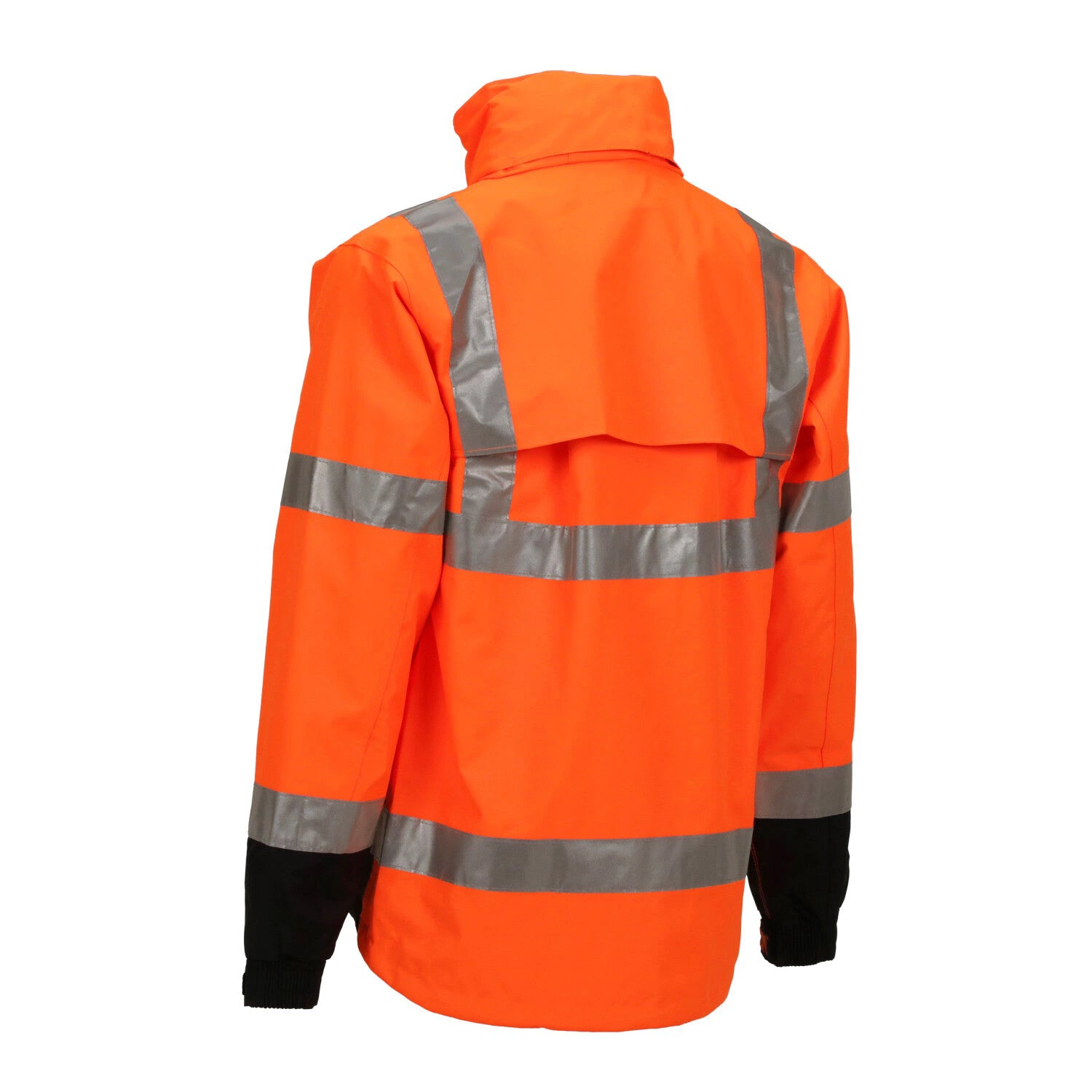 Rojo de MOQ bajo ropa de invierno de alta calidad de seguridad reflectante Hombres Hi Vis Flame Work Wear Moda Retardant Chaqueta