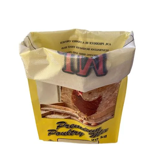 OPP Film Laminated in Good Quality Print Animal Feed Poultry Bird Food Packaging Bag