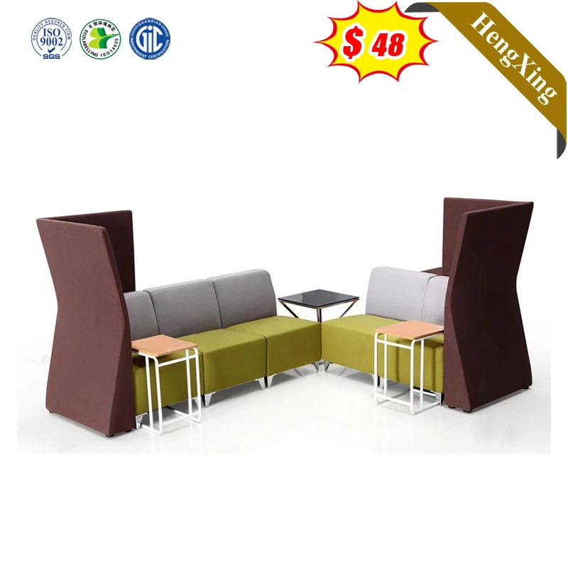 Popular Modern Fabric Card Seat Reference Office Home Living Room Furniture Whole Back Leisure Corner Sofa Set