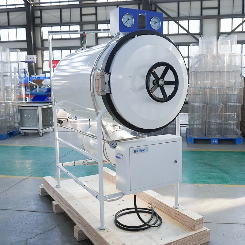 Biobase Large Horizontal Cylindrical Pressure Steam Autoclave Sterilizer 150-300L