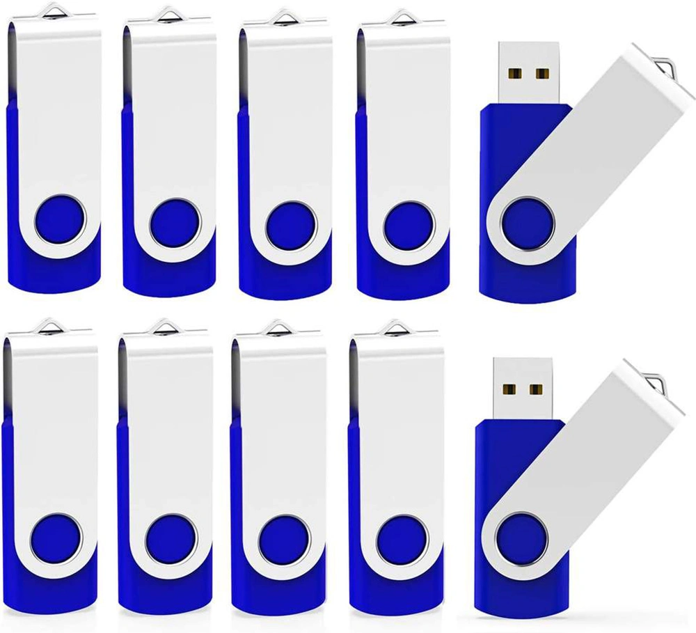 Una unidad USB giratorio con diseño compatible con el ordenador portátil de almacenamiento de memoria externa Stick Jump Drive pen USB Tarjeta de memoria