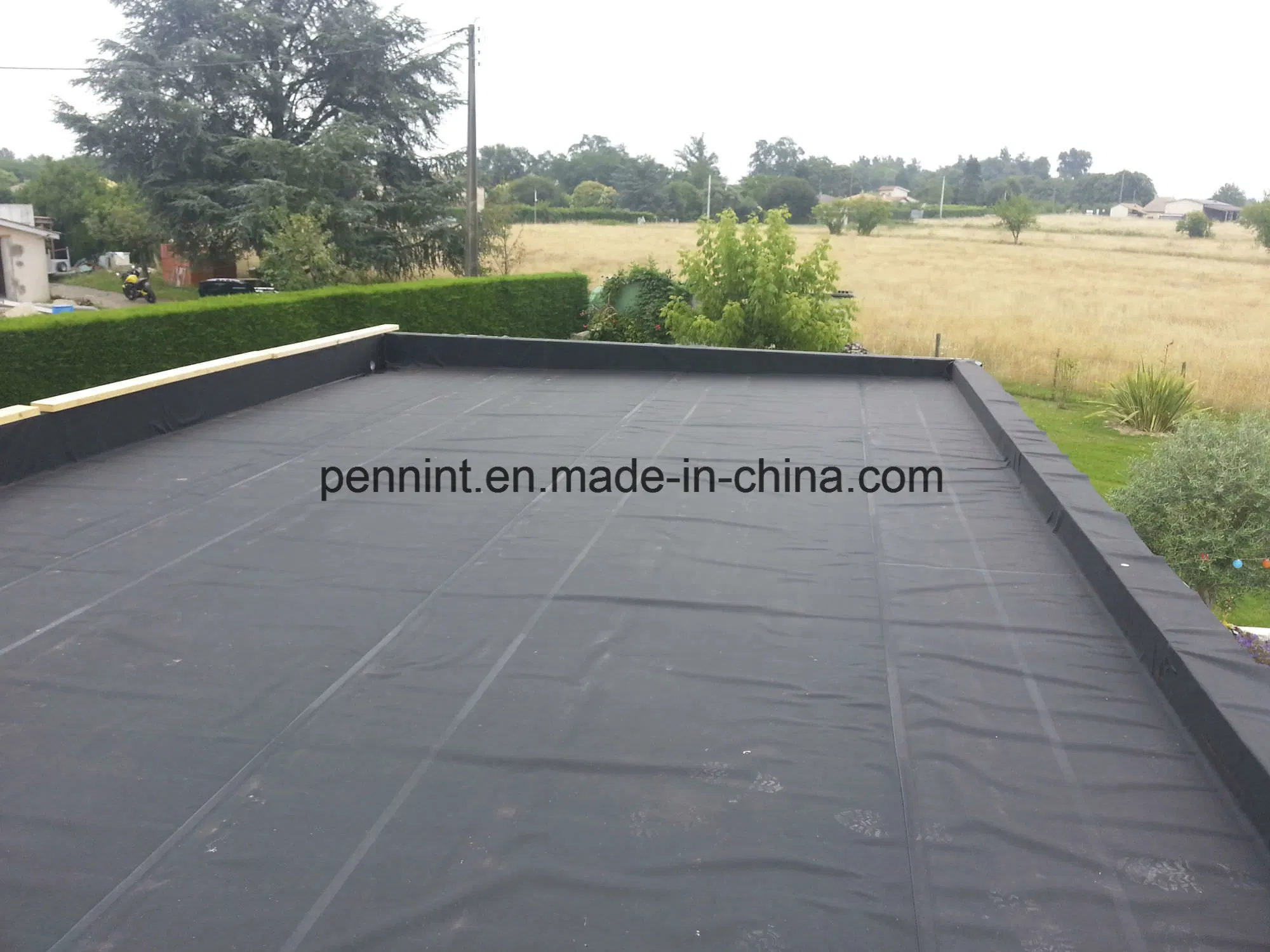 El material de construcción de goma EPDM impermeabiliza la membrana con precio de fábrica