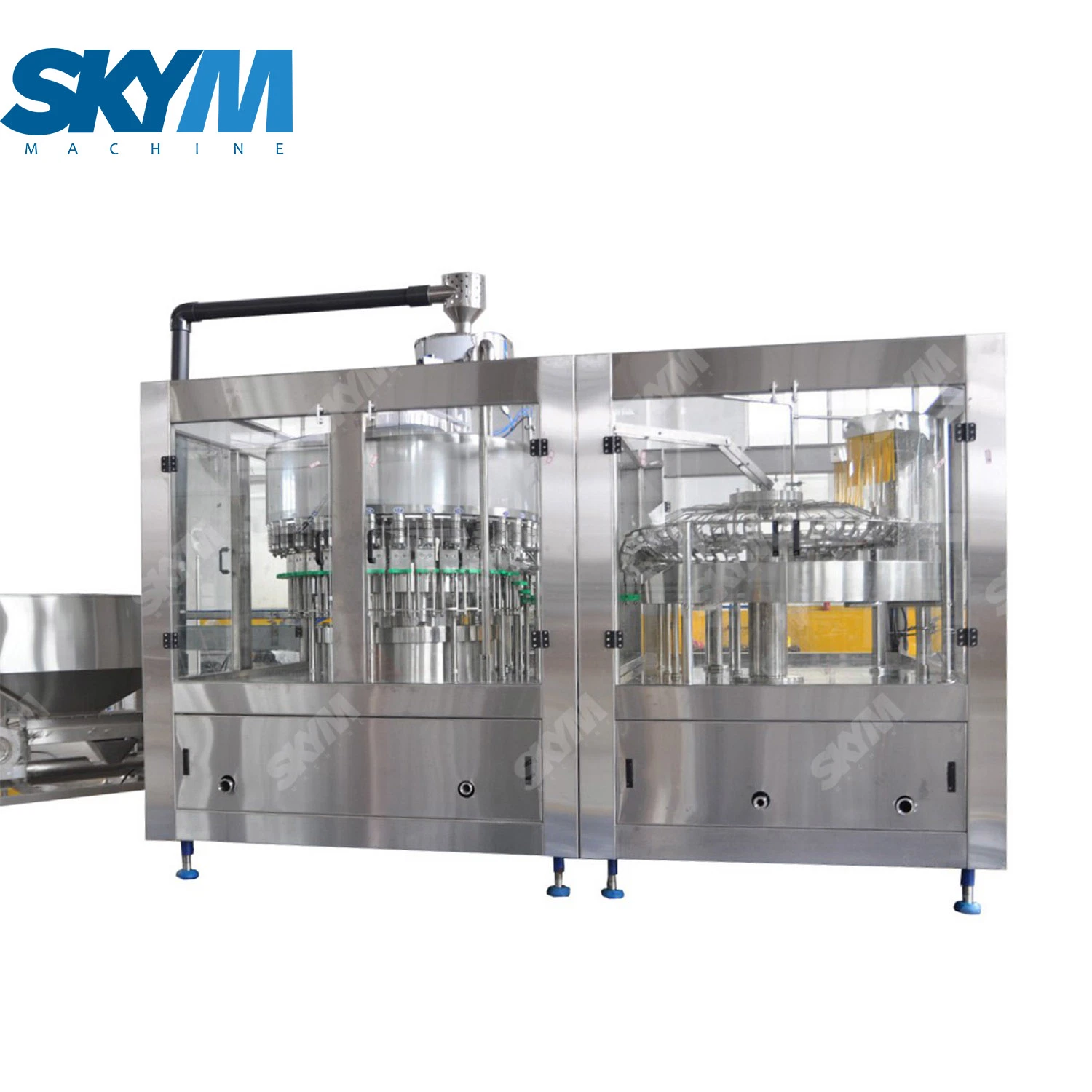 Automatic Juice Tea Hot Beverage Drink Liquid Bottling Plant Line 3in1 Filling Machine From China Best Filling Machine Supplier