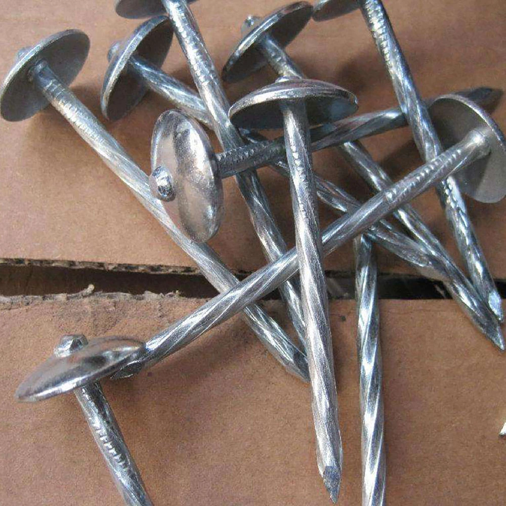 Ring / Q195 / Color Galvanized / Roofing Nails