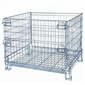 Customized Logistics Stackable /Wire Mesh Container