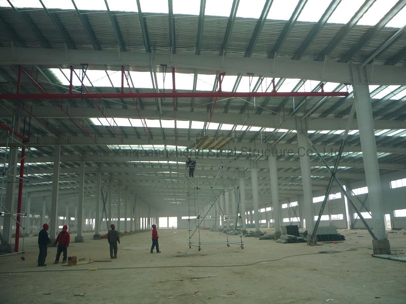 Turn-Key Prefabricated Steel Frame Structural Steel Warehouse (pH-79)