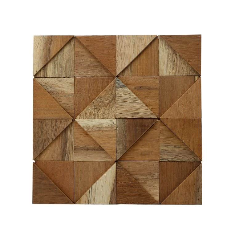 Subway Hexagon Herringbone Wood Mosaic Art Peel and Stick Backsplash Irregular Modern Floor Wall Tiles Wooden Mosaic