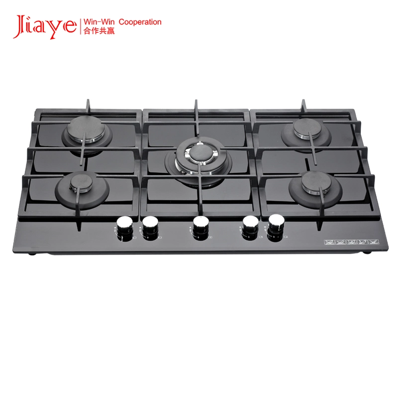 Kitchen Gas Hob 5 Burner Gas Cooking Stove for Home