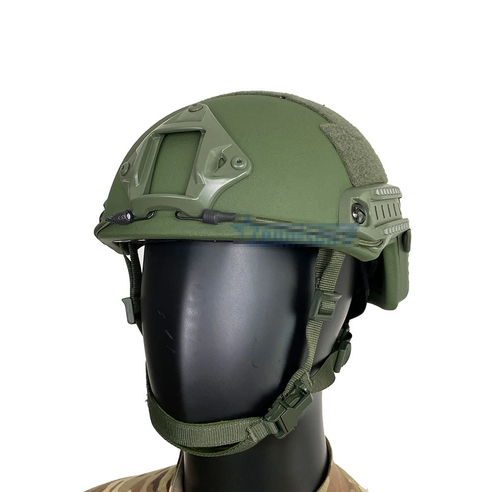 Personalizar el entrenamiento de combate el equipo profesional de la caza Accesorios de seguridad de casco de PE