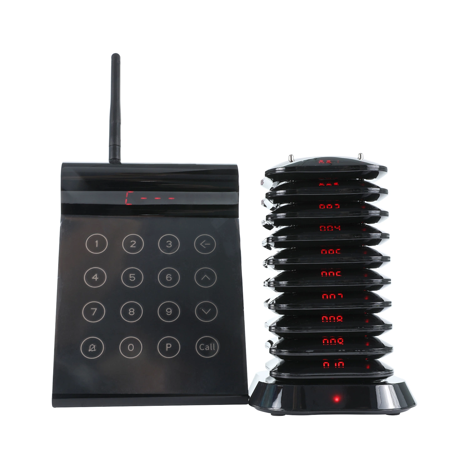 433MHz RF Restaurant Buzzers Long Distance Wireless Paging System