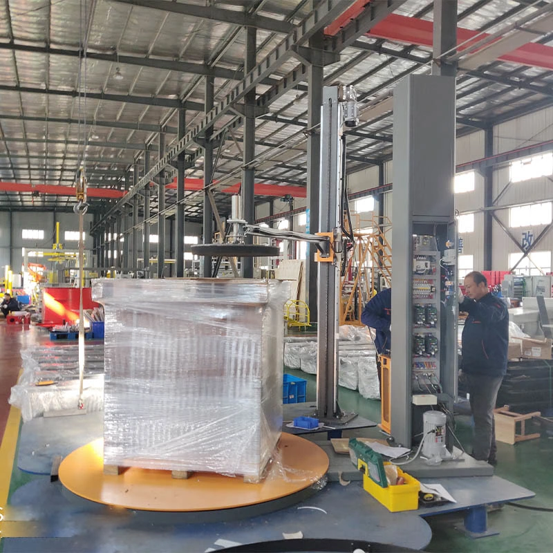 Pallet Winding Strapping Stretch Film Wrap Pallet Wrapping Machine