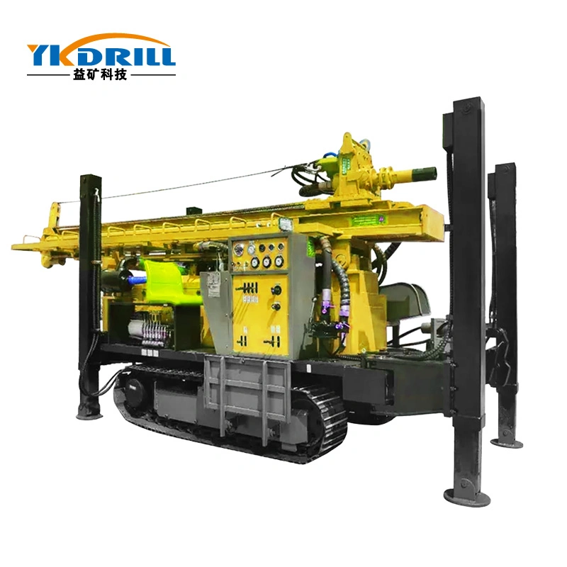 160meter 200m Crawler Wheels Drill Rig Mobile Portable Deep Water Rock Hydraulic Drilling Rig Machines for Sale