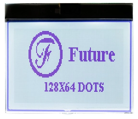 Cog Fog St7567A Transmissive Positive Monochrome Display LCD Module White LED Backlight