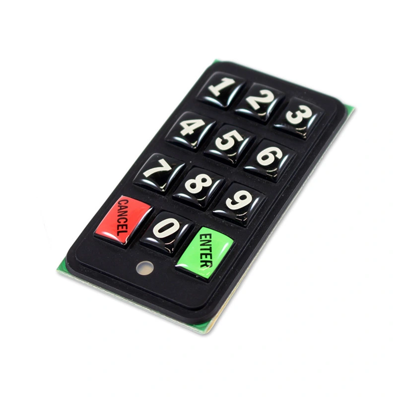 Silicone Rubber Keypads for TV Remote Control