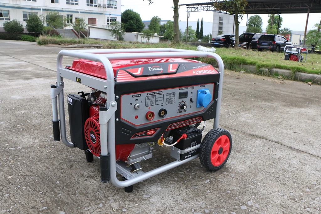 5kw-200A Portable Gasoline The Welding Generator Machine with Price for Sale