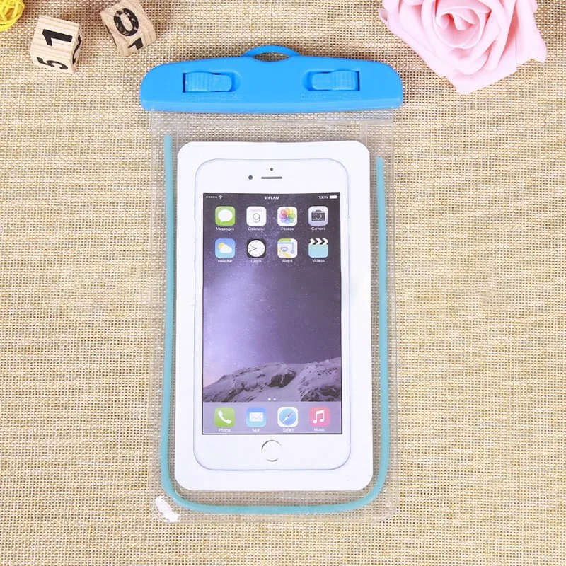 Wholesale/Supplier PVC Water Proof Transparent Phone Pouch for Mobile Phone Universal Phone Bag