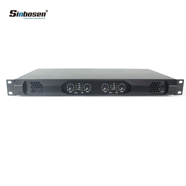 Class D 1u Digital Amplifier K4-450 4 Channels Sound System Audio Equipment