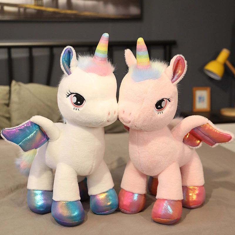 Creativity Unicorn Rainbow Horse Stuffed Toys Inflatable Animal Toys