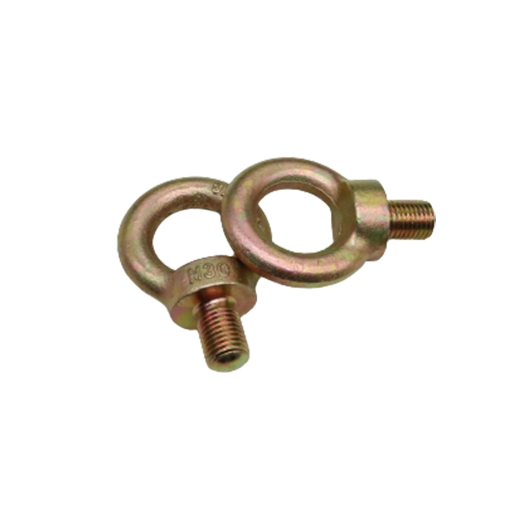 New Arrivals DIN580 M24 Forged Lifting Rigging Eye Bolt with Q235 Steel Hot Galvanizing