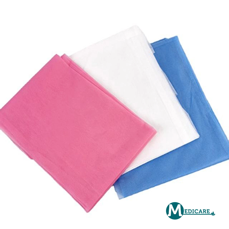 Tissu non tissé spunlace avec Anti-Water pour drap de lit médicaux jetables