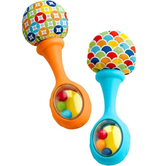 Education Toy Rock Maracas Set Soft musical instruments Baby Toy