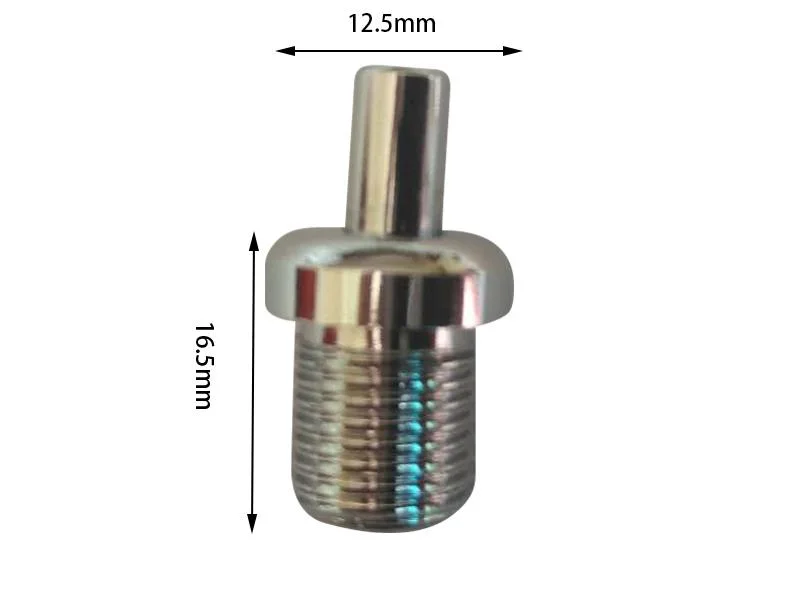 M10 * 1 Threaded Steel Wire Cable Gripper with Nickel Plated Surface