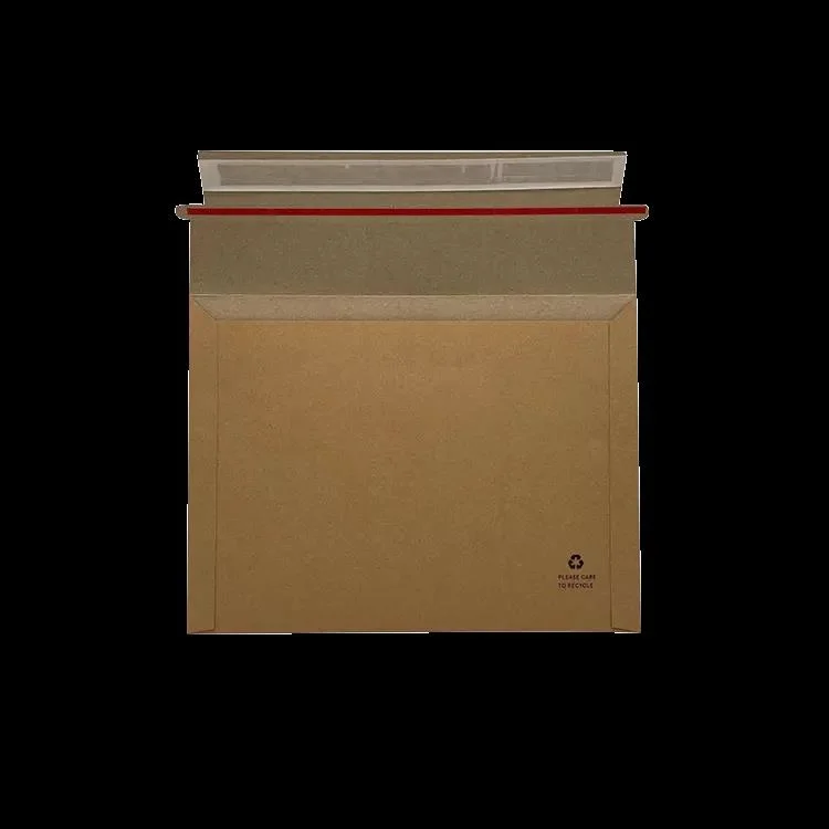 Wholesale/Supplier Customized Printed Rigid Mailers Flat Cardboard Envelops Eco-Friendly Paper Board Envelope