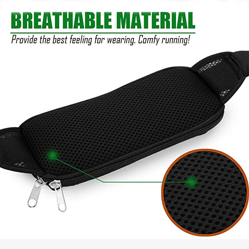 Sport Workout Exercise Slim Neoprene Waist Running Belt Pouch Bag for Smartphones Keys