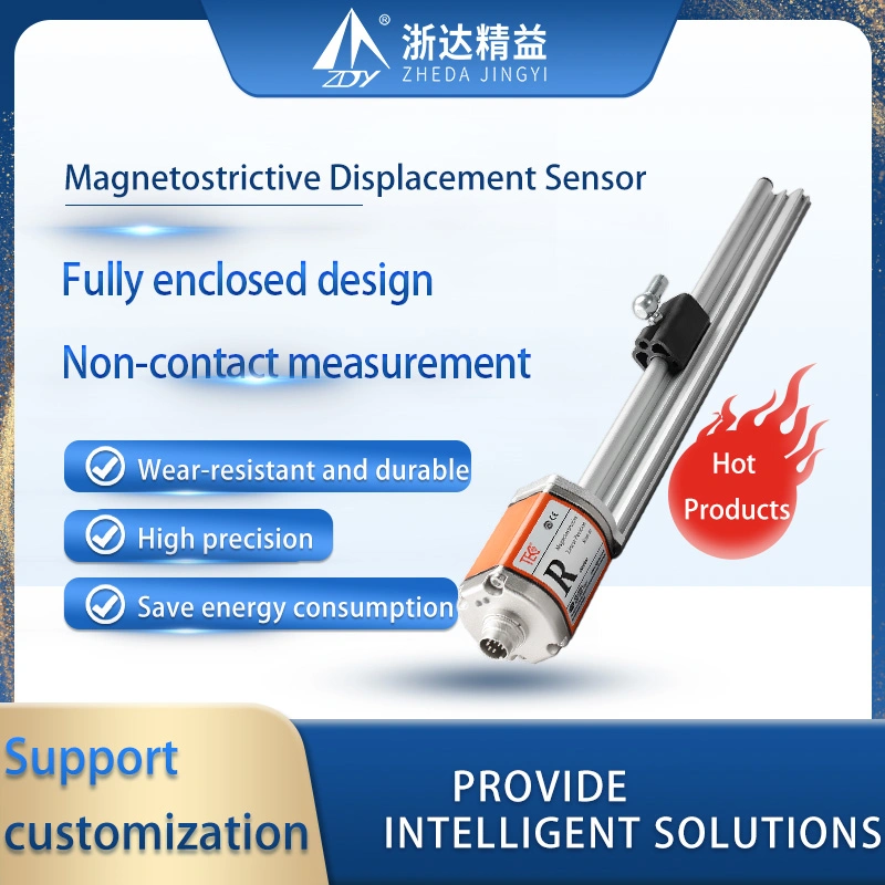 Sensor de desplazamiento magnetostrictivo del sensor de desplazamiento magnético del transductor de desplazamiento TEC con Certificación CE