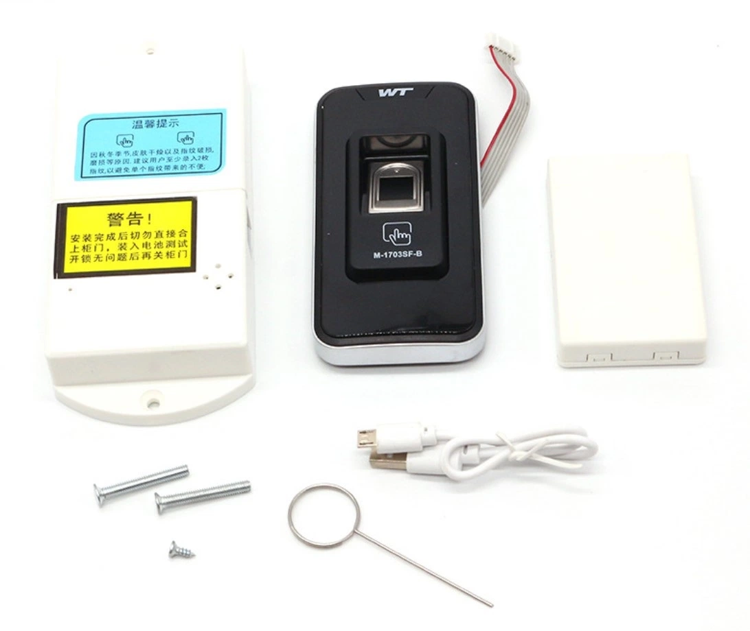 Wt-M-1703sf-B Higher Level New Product Fixed or Free Mode Fingerprint Locker Lock