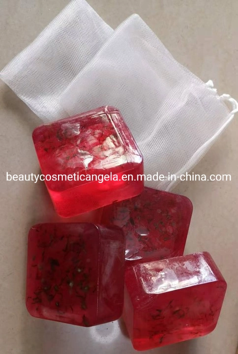 Silver Ion Antibacterial Colorful Herbal Flower Fragrance Hotel Paper Bath Process Customize Handmade Soap