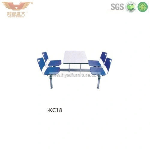 Public Canteen Table and Chairs Outdoor Furniture