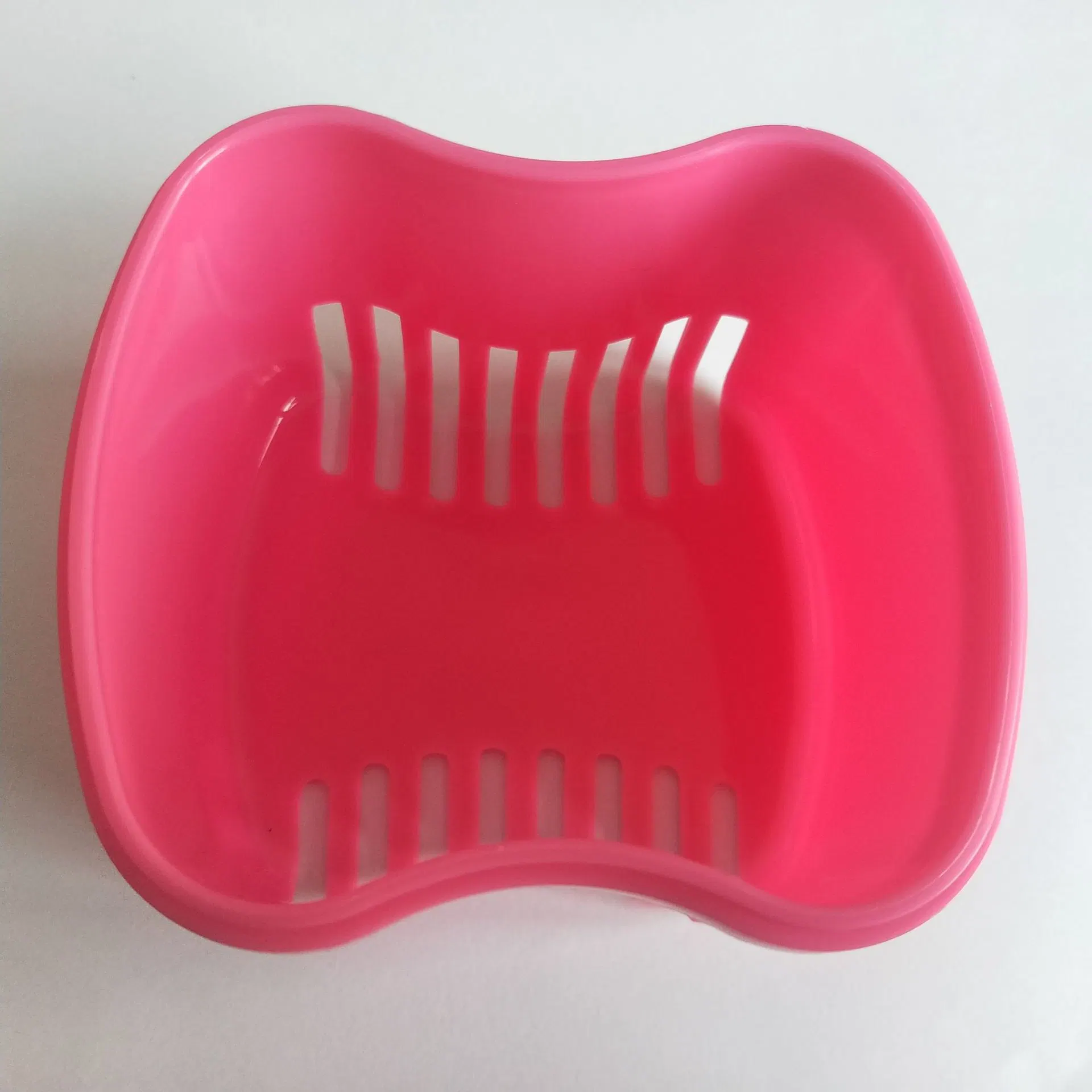 Dental Box With Basket Denture Holder For Travel, Retainer Cleaning Case