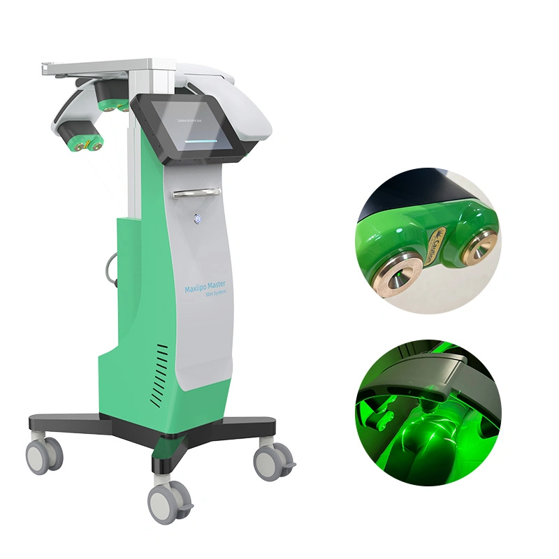 2023 Upgrade 10d Laser Lipolysis Laser Body Slimming 532nm Green Red Laser for Fat Removal Maxlipo Master 10d Maxlipo