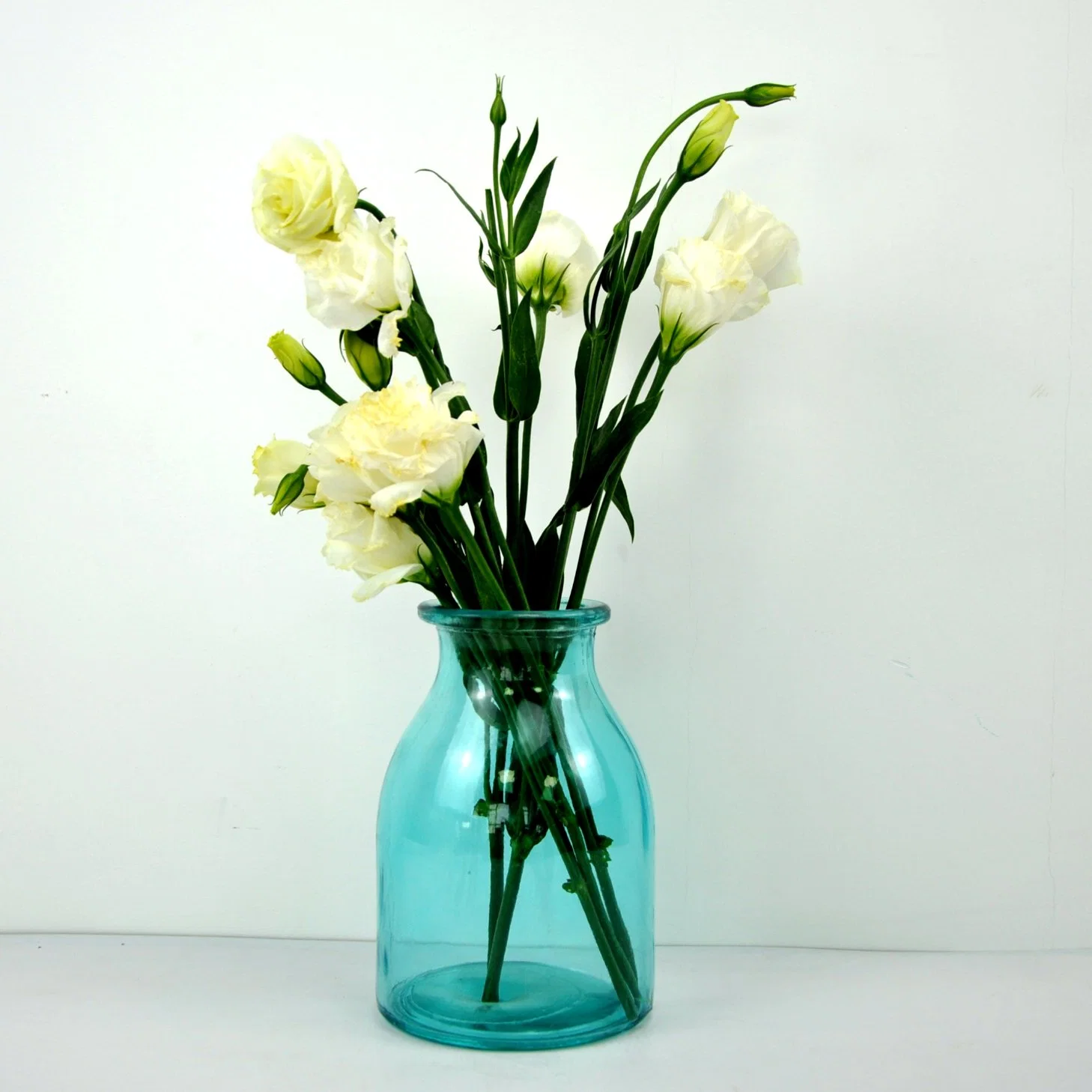 Color Glass Vase for Wedding Decoration