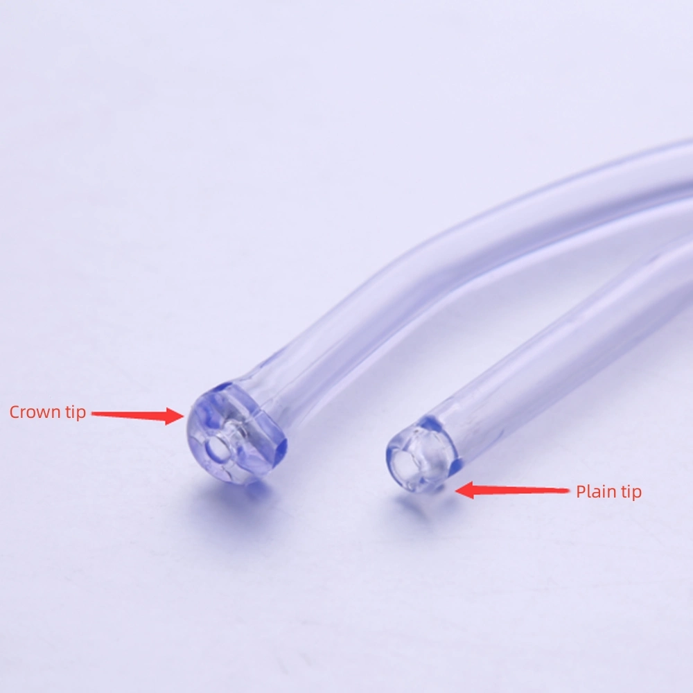 Medical Sterile PVC Clear Connection Yankauer Suction Tube with Yankauer Handle