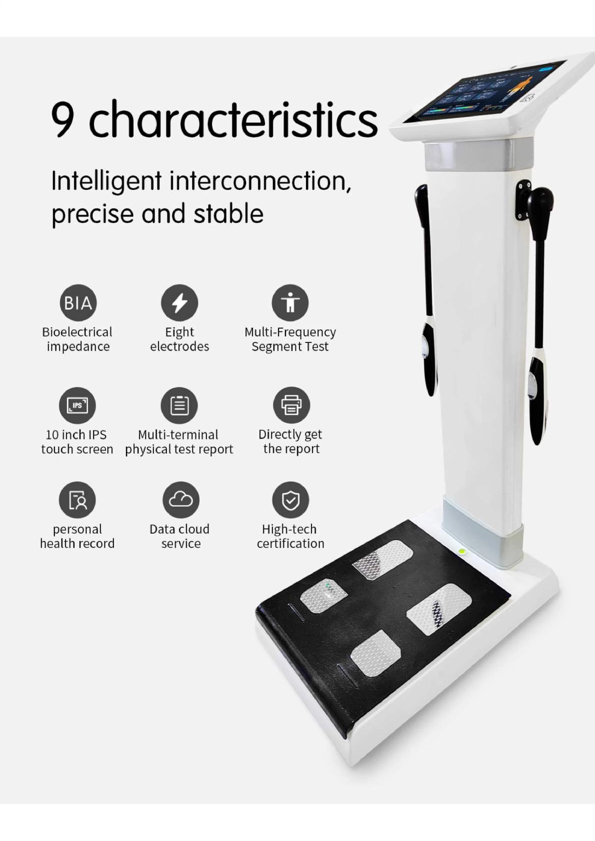 Masa corporal máquina de medición de masa muscular digital masa corporal músculos grasos