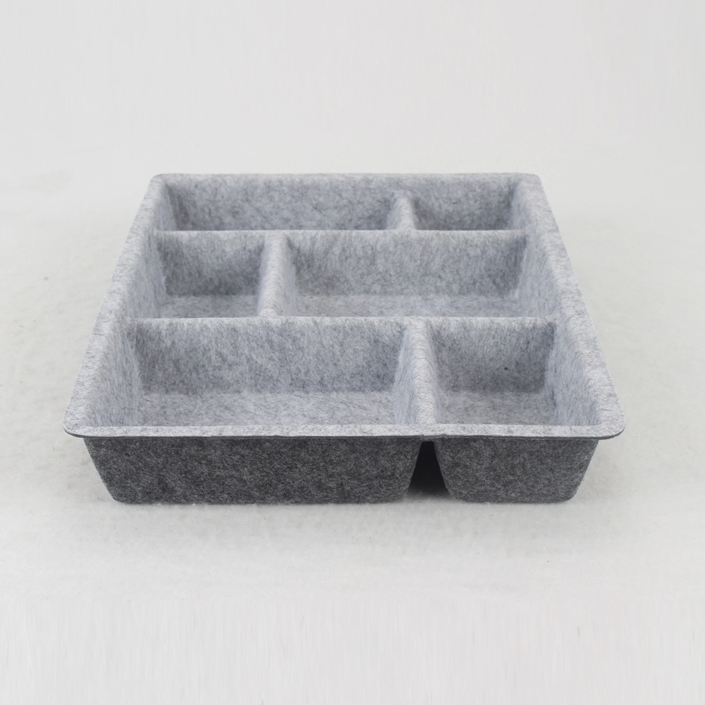 Custom Drawers Dividers Felt Storage Bins Felt Product Pressed Drawer Organizers Trays