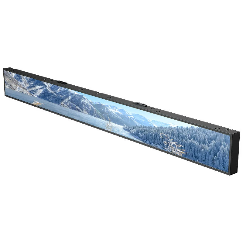 900mm Digital Signage Stretched Bar LCD Display Shelf Talker