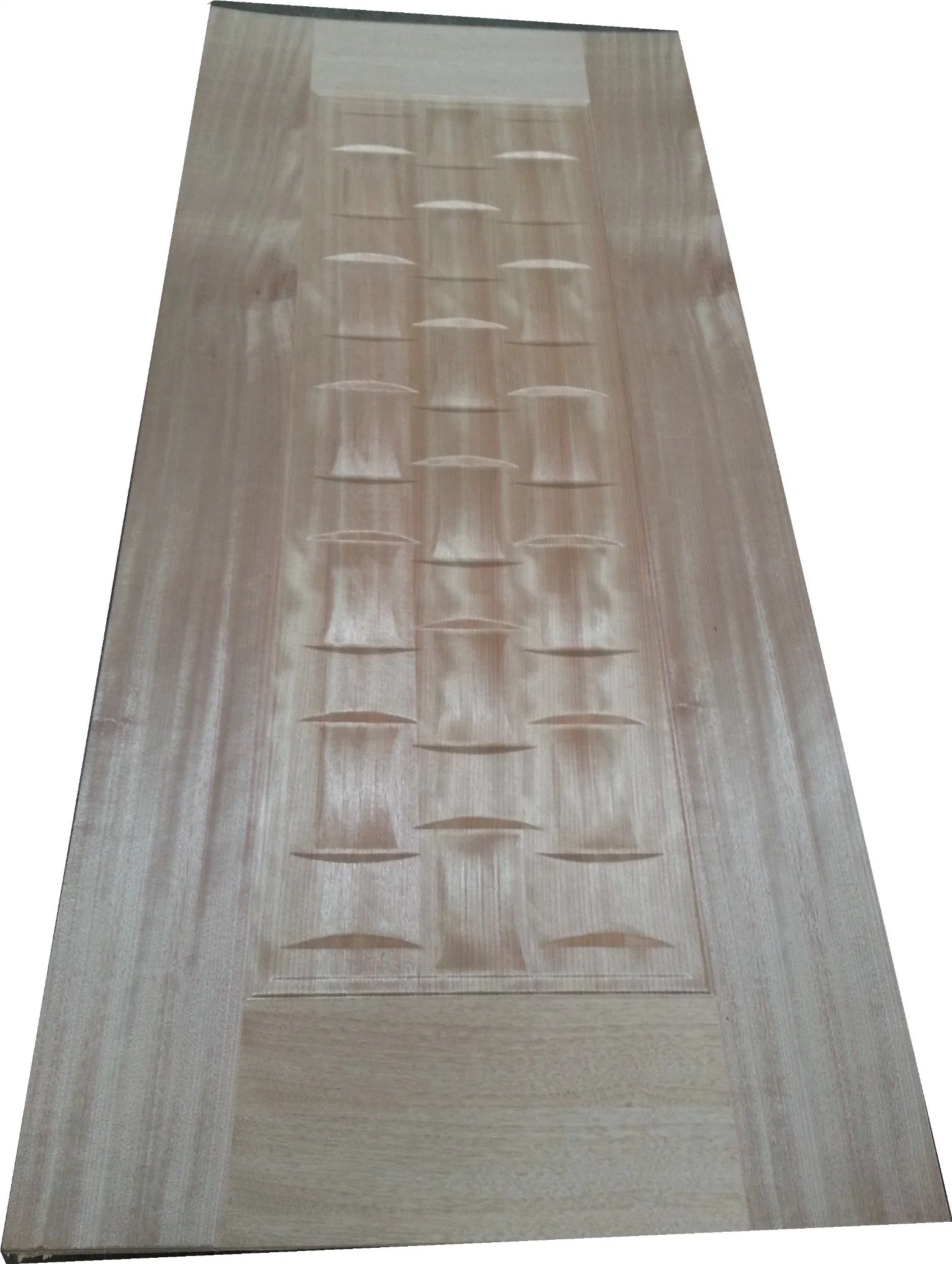 China Atacado Natural Veneer face MDF moldado porta pele