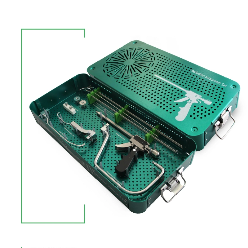 Trauma Orthopedic Surgical Instruments Collinear Reduction Clamp Instrument Set