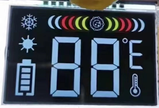 Custom Remote Control Thermometer and Hygrometer LCD Display of Water Heater