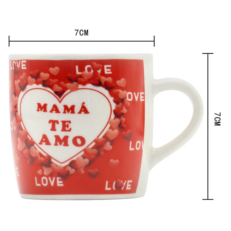 Conjunto de oferta caneca dia da Mãe cerâmica Espanhola