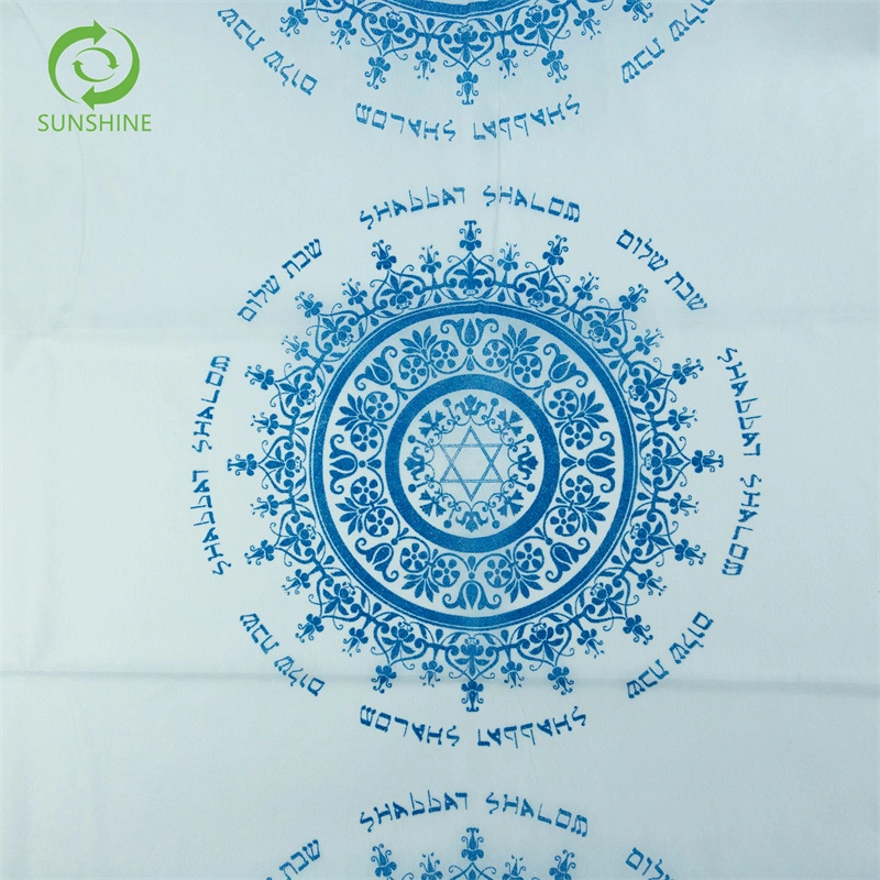 Wholesale/Supplier Cheap Price Non-Woven Tablecloth Fabric Custom Printed Color Party Non Woven Tablecloth