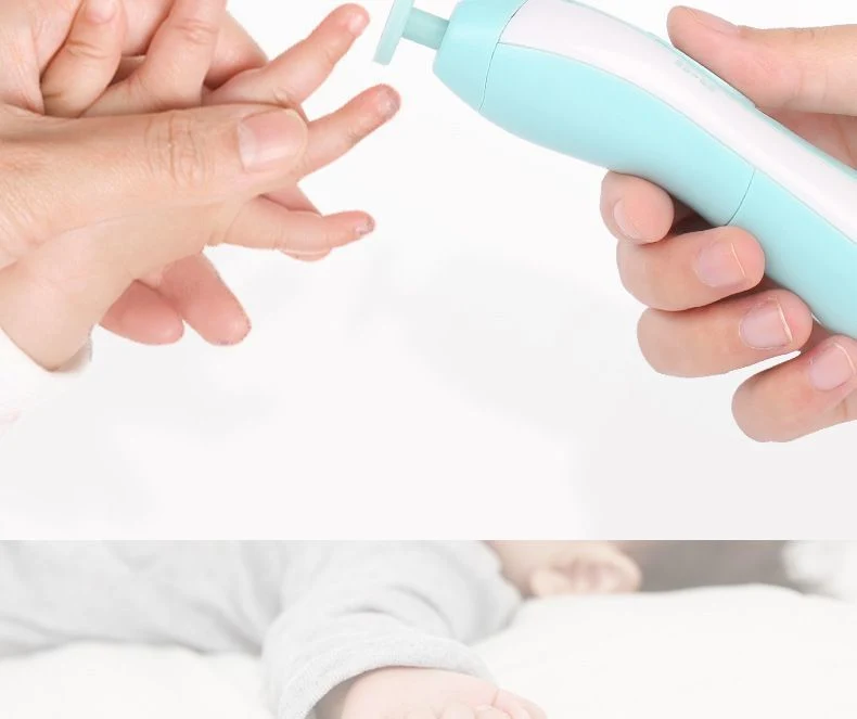 Safe Baby clou Tondeuse électrique cireuse Kits de soins de Kid orteils Ongles adulte la faucheuse