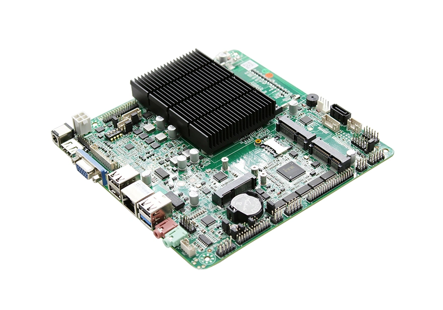 Intel J1900 LVDS POS Fanless 6 COM Placa Thin Client, el 4 de RS485.