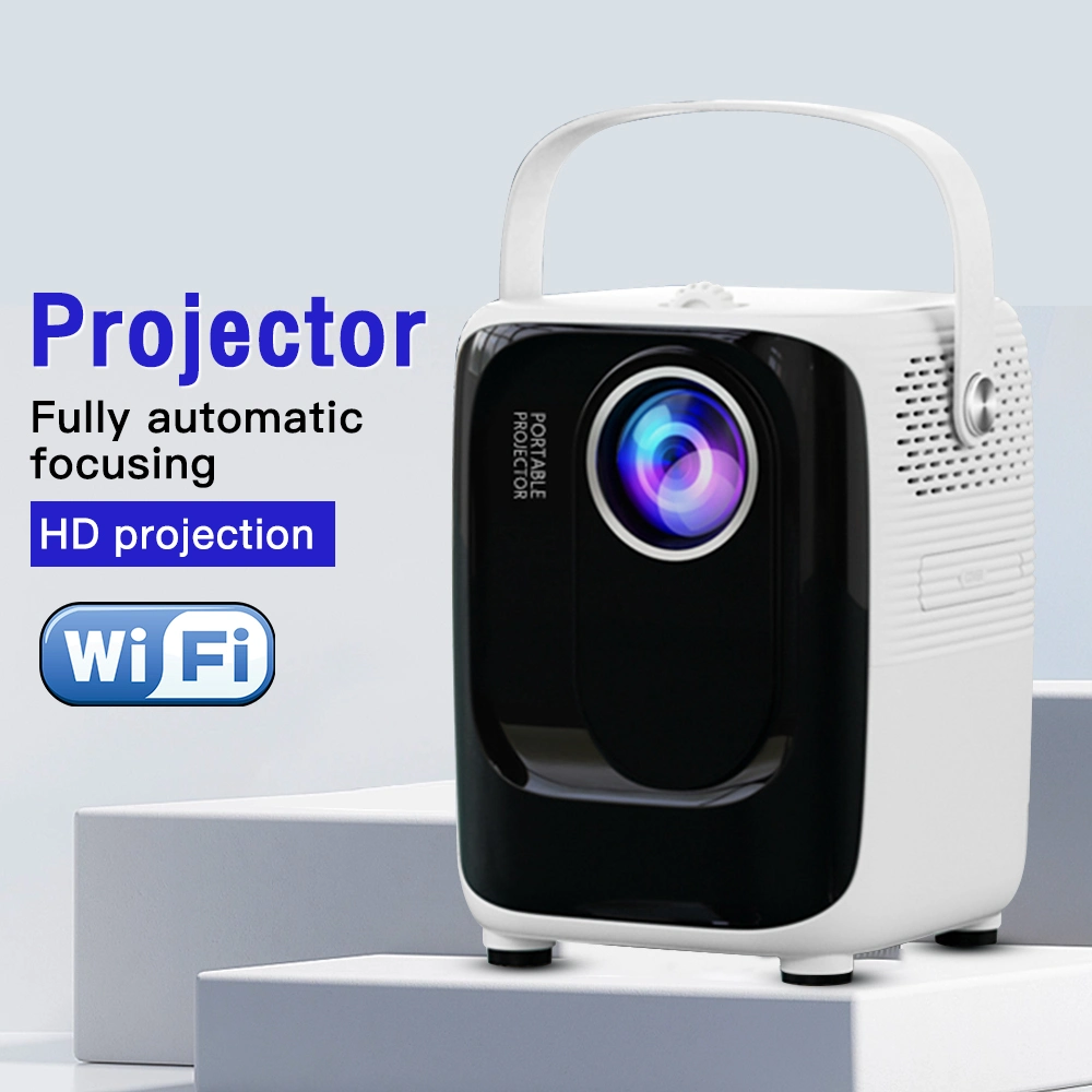 Smart WiFi Home Mobile 1080p Holografische LED DLP Mini Portable 3D Projektor Android 4K Heimkinoprojektor