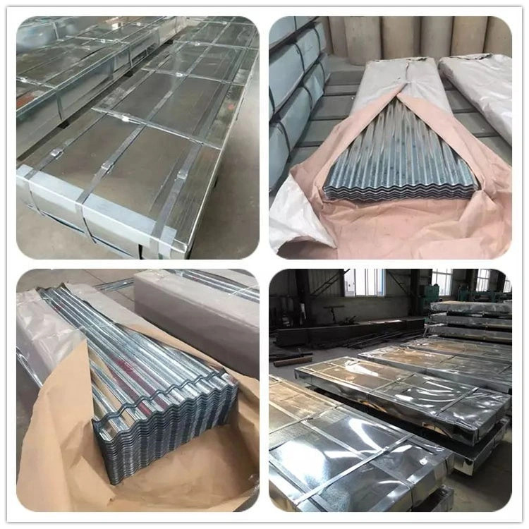 Iron Metal Roof Manufacturer 20 26 Gauge Z40-275 Gi Building Material Zinc Color Coated Hot Dipped Galvanized Corrugated Roofing Sheet